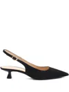Stuart Weitzman 35mm Stuart Sculpt Slingback Pumps In Black