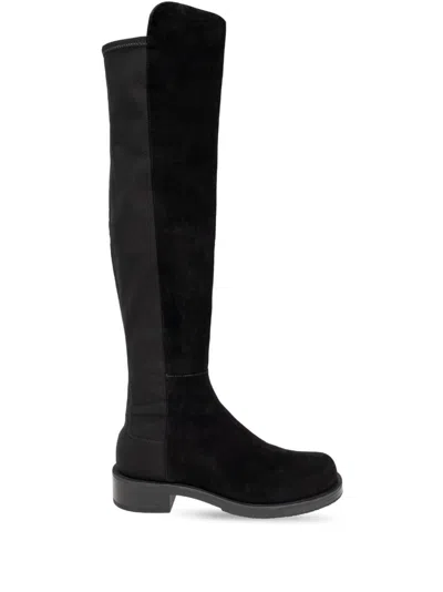 STUART WEITZMAN 40MM 5050 SUEDE BOOTS