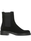 Stuart Weitzman 40mm Celia Suede Boots In Black