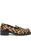 Stuart Weitzman 40mm Grayson Ruching Loafer In Multi