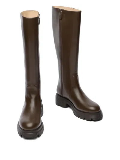 Stuart Weitzman 40mm Hudson Lite Zip Boot In Multi