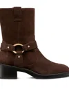 Stuart Weitzman 40mm Jax Hardware Ankle Boots In Multi