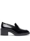 Stuart Weitzman 40mm Kaia Loafers In Black