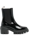 Stuart Weitzman 40mm Soho Chelsea Boots In Black