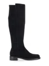 Stuart Weitzman 50 50 Gilesse Knee High Boot In Black
