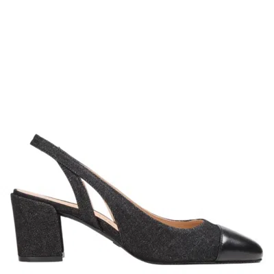 Stuart Weitzman 50 Sleek Slingback Pumps In Black