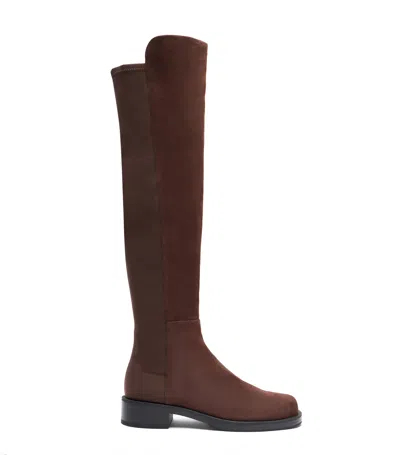 Stuart Weitzman 5050 Bold Boots In Braun