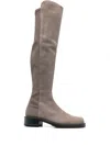 Stuart Weitzman 5050 Bold Boots In Grey
