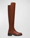 Stuart Weitzman 5050 Bold Boot Over-the-knee Boots In Deep Coffee