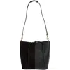 Stuart Weitzman 50/50 Bucket Bag In Black
