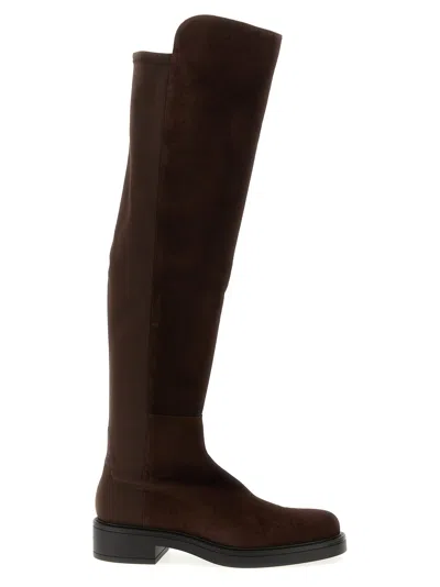 Stuart Weitzman 5050 Clelia Boots In Brown