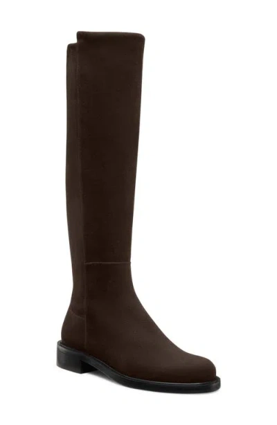 Stuart Weitzman 5050 Gisele Knee High Boot In Brown