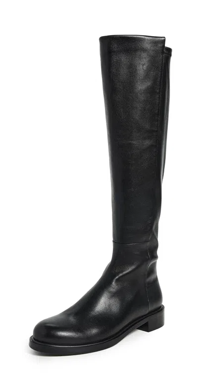 STUART WEITZMAN 5050 GISELE KNEE-HIGH BOOTS BLACK