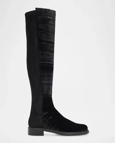 Stuart Weitzman 5050 Gisele Knee-high Boots In Black