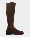 Stuart Weitzman 5050 Gisele Suede Over The Knee Boots In Multi