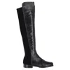 Stuart Weitzman High Boots With Round Toe And Block Heel In Black
