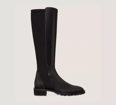 Stuart Weitzman 5050 Knee-high Lug Boot In Black