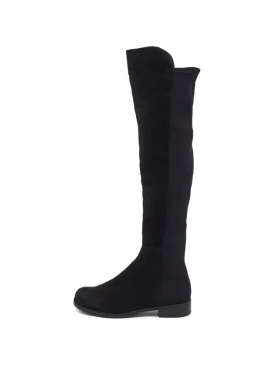 Pre-owned Stuart Weitzman 5050 Knee-length Boots In Black