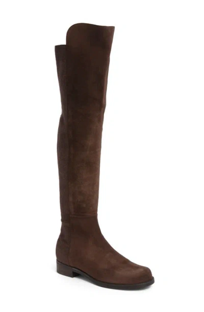 Stuart Weitzman 5050 Over The Knee Boot In Walnut