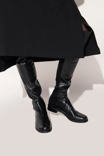 Stuart Weitzman Mercer Bold 40mm Boots In Black