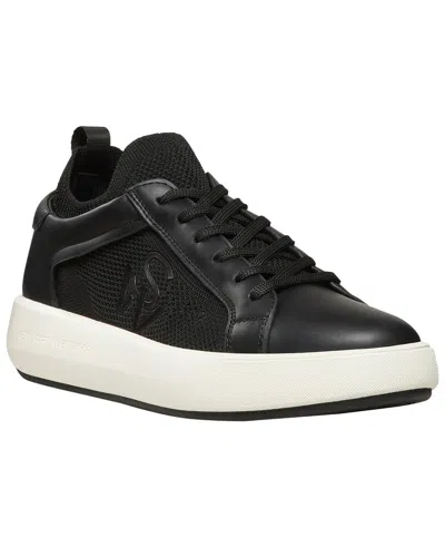 Stuart Weitzman 5050 Pro Leather Sneaker In Black