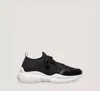 Stuart Weitzman 5050 Mesh Sneakers In Black