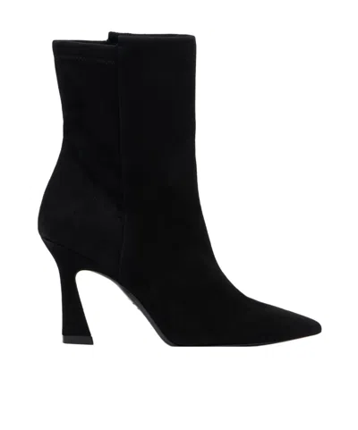 Stuart Weitzman 5050 Vinnie Bootie 85 In Black