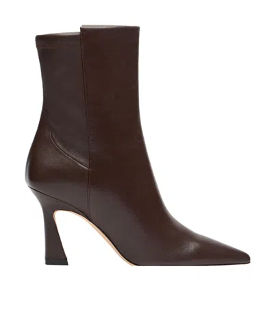 Stuart Weitzman 5050 Vinnie Bootie 85 In Brown