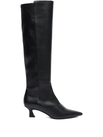 STUART WEITZMAN 50MM 5050 VINNIE SCULPTURAL-HEEL BOOTS