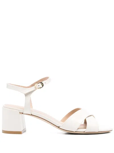 Stuart Weitzman 50mm Dayna Sandals In Neutrals