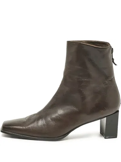 Pre-owned Stuart Weitzman 50mm Leather Boots
