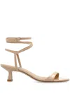 Stuart Weitzman 50mm Leather Pumps In Neutrals