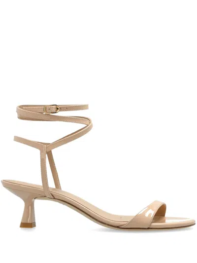 Stuart Weitzman 50mm Leather Pumps In Neutrals