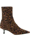 Stuart Weitzman Leopard Print Ankle Boots In Multi