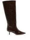 Stuart Weitzman 50mm Naomi Boots In Brown