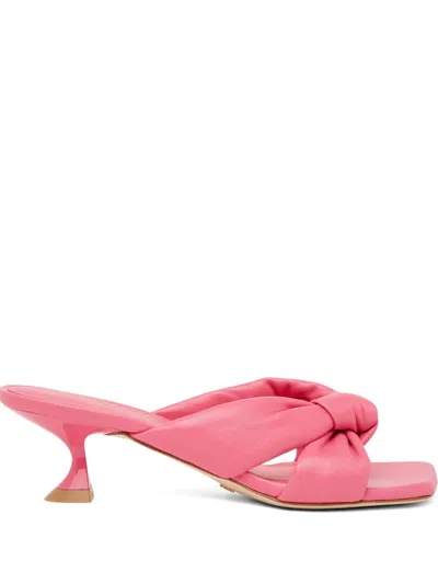 Stuart Weitzman 50mm Playa Knotted Sandals In Multi