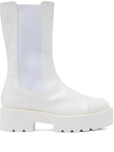 STUART WEITZMAN 50MM PRESLEY ULTRALIFT PLATFORM LUG-SOLE BOOTS
