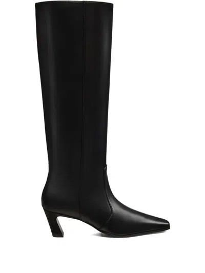 Stuart Weitzman 50mm Stassi Boots In Black