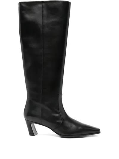 Stuart Weitzman 50mm Stassi Knee-high Boots In Black