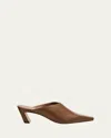 Stuart Weitzman Stassi Mule 50high-heeled Sandals In Brown