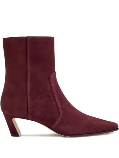 STUART WEITZMAN 50MM STASSI SUEDE BOOTS
