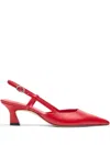 Stuart Weitzman 50mm Vinnie Pumps In Red