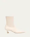 Stuart Weitzman 50mm Vinnie Stretch Leather Booties In Multi