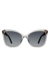 Stuart Weitzman 56mm Gradient Butterfly Sunglasses