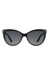 Stuart Weitzman 57mm Gradient Butterfly Sunglasses