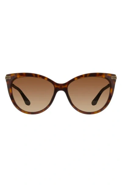 Stuart Weitzman 57mm Gradient Butterfly Sunglasses
