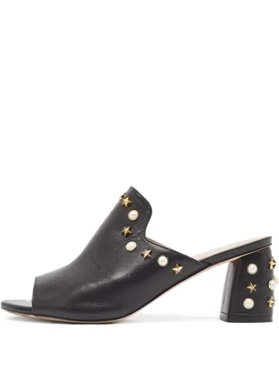 Pre-owned Stuart Weitzman 60mm Pearl-embellished Mules