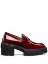 Stuart Weitzman Soho Loafer In Red