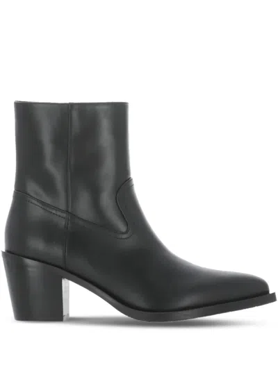 Stuart Weitzman 60mm Tate Boots In Black