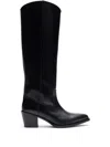 Stuart Weitzman 64mm Tate Boots In Black